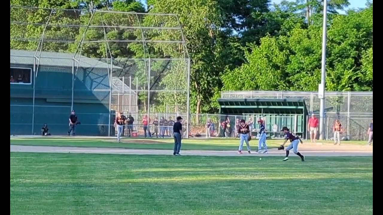 Runner on 2nd, hit by batted ball safe or out? YouTube