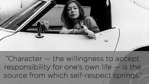 On Self Respect by Joan Didion read by A Poetry Ch...