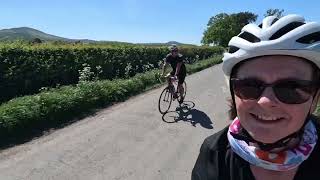 Sunny ride out with Elspeth and Ian 🚴‍♀️🚴🚴‍♀️
