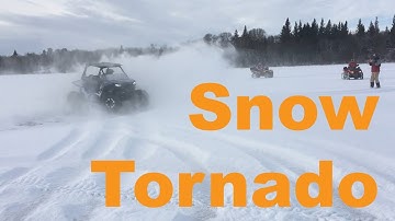 Ice Doughnuts with RZR XP 1000