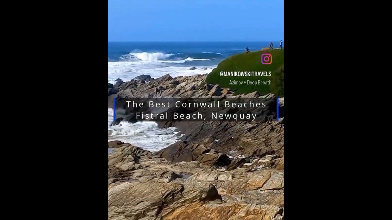 Newquay: Fistral Beach 🏄🌊 hidden gem in Cornwall #cornwall #surfing #europeanbeachtowns #waves