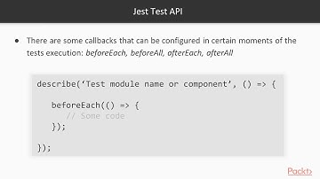 React Recipes : Configuring Jest | packtpub.com