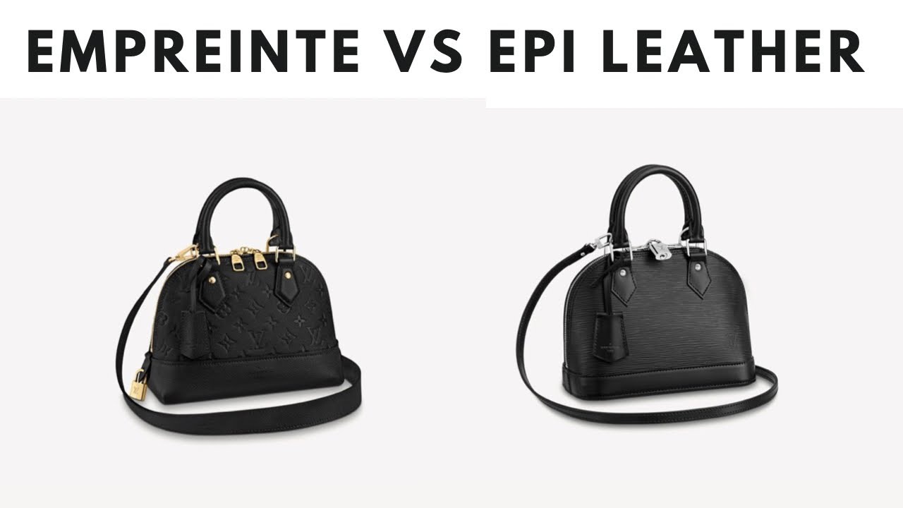 Louis Vuitton Alma MM Epi Electric vs Epi Comparison & Review 