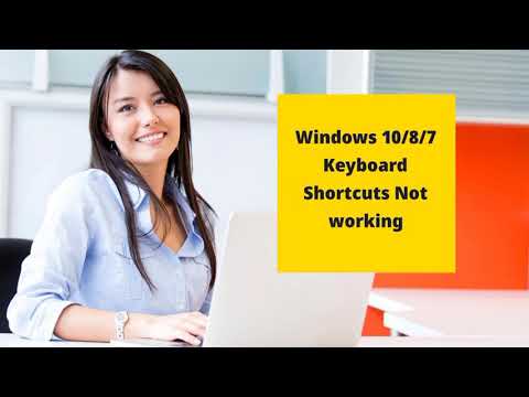 Keyboard shortcuts windows 10 - Not working [6Fixes]