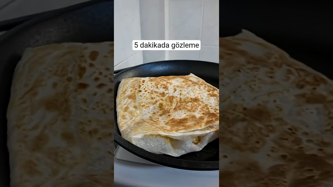HAZIR YUFKADAN TAVADA GÖZLEME NASIL YAPILIR 😌SADECE YAĞ İLE👌💯 Gözleme recipe HAZIR YUFKADAN TAVADA GÖZLEME NASIL YAPILIR 😌SADECE YAĞ İLE👌💯 Gözleme recipe