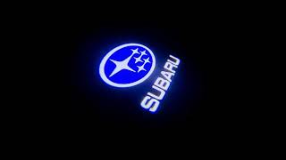 Subaru Door Projector Lights: Super cool