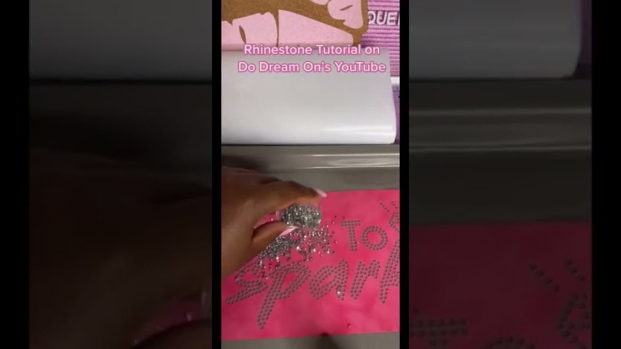 How To Me Make A Rhinestone Shirt Tutorial Hotfix Rhinestones Bling Sparkle Diy