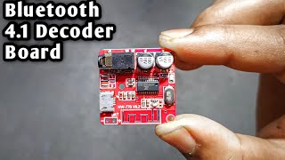 MP3 Bluetooth 4.1 Decoder Board || Bluetooth Module Board