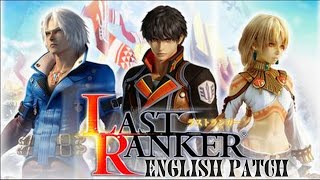 LAST RANKER (English patch)- Gameplay with Texture/Game Link | PPSSPP/PSP Game