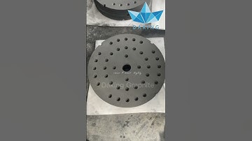 Custom processing graphite mold