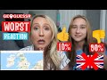 WORST REACTION EVER!!! AMERICANS PLAY GEOGUESSR FOR THE UK