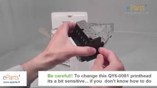 QY6-0081 Printhead for pixma pro-1 - YouTube 