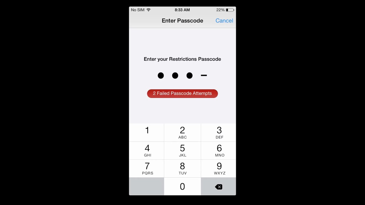 How To Hack The Restrictions Passcode For IPhone IPod IPad Support All How To Hack The Restrictions Passcode For IPhone IPod IPad Support All