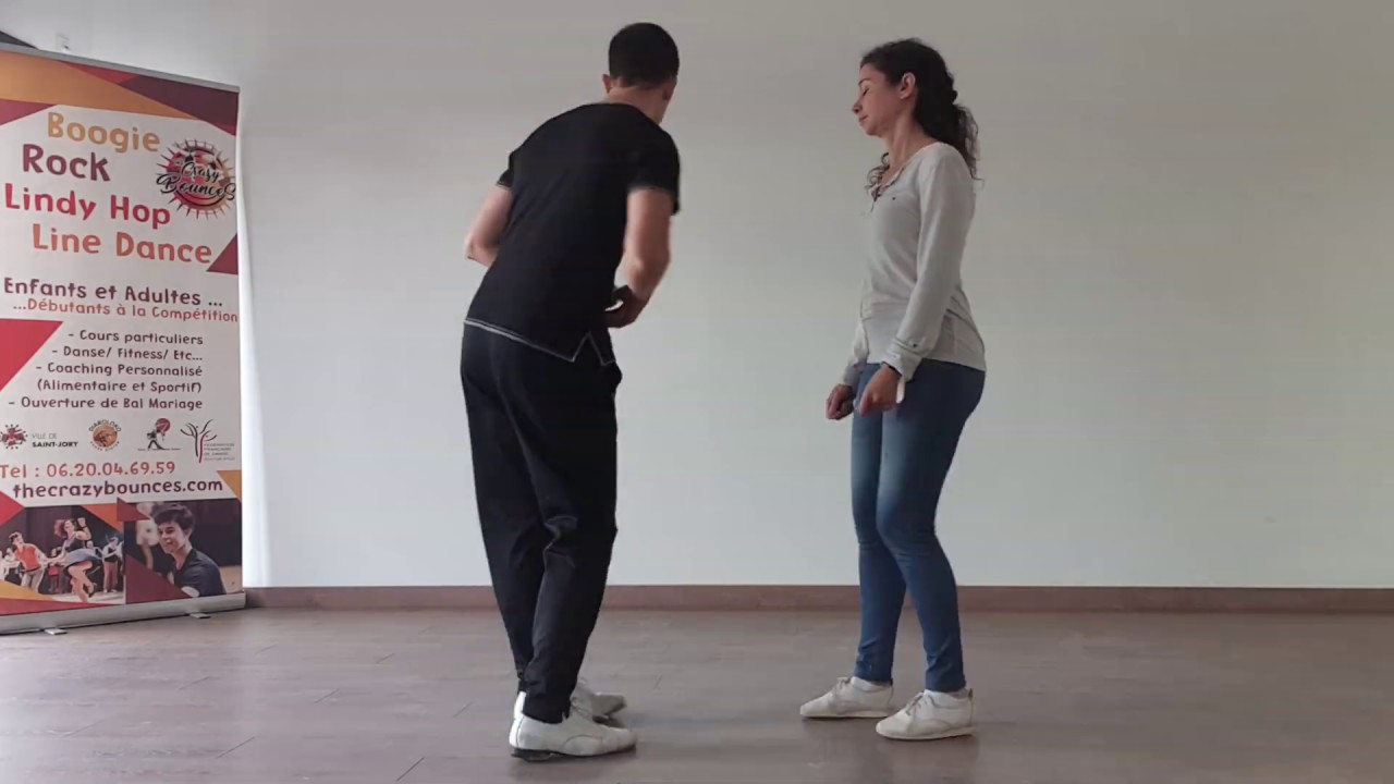 Pas de base du Boogie