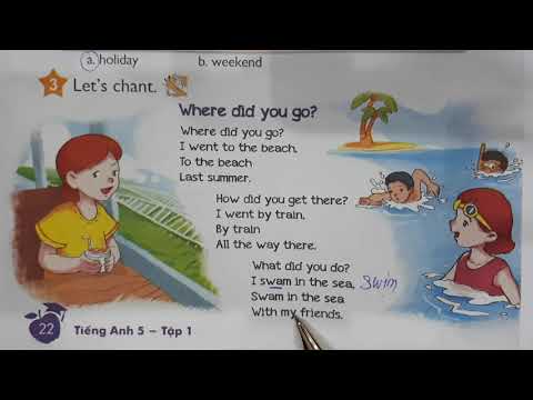 Video Tiếng Anh lớp 5 Unit 3 lesson 3 - youtube