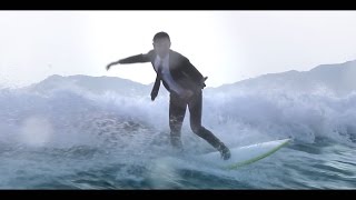 ビジネススーツでサーフィン？新型ウェットスーツが登場！「TRUE WETSUITS」コンセプトムービー＆メーキング映像