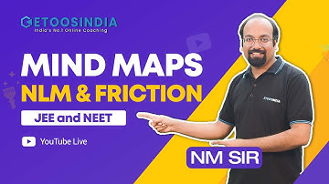 🔴Live | 🧠Mind Maps | NLM and FRICTION | Physics for JEE & NEET | Nipun Mittal Sir | Etoosindia