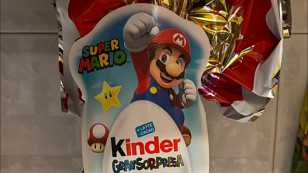 KINDER GRANSORPRESA PASQUA 2022 - SUPER MARIO