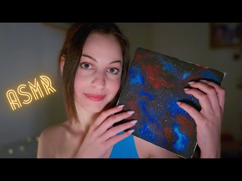 Ear to Ear ASMR (gentle whispering, showing various item triggers) (soothing) 💤💤⭐