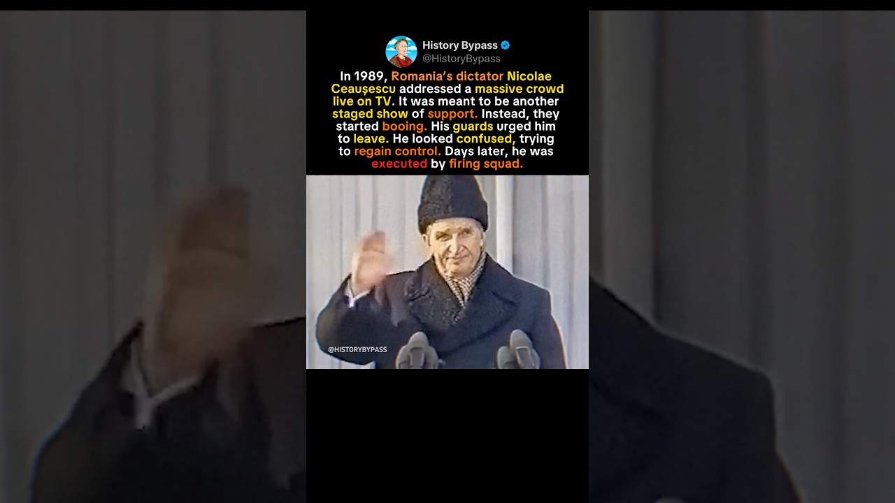 Dictator Gets Overthrown on Live TV