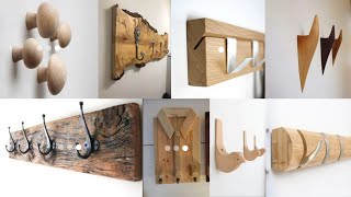 Wooden clothes hanger design ideas