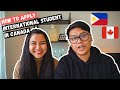 HOW TO APPLY AS INTERNATIONAL STUDENT IN CANADA | Filipino International Student Canada