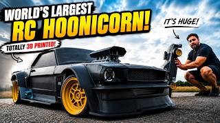 I Built The World's Largest Rc Mustang Hoonicorn!