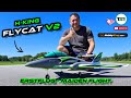 FlyCat V2 (EDF JET) von HobbyKing -- Erstflug | Maiden flight | Speedtest | Onboard Cam