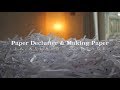Paper Declutter and How To Make Paper Out of Recycled Paper - Simplify Your life