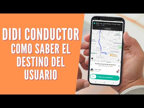 Didi Conductor | Como saber el destino del Usuario en la app