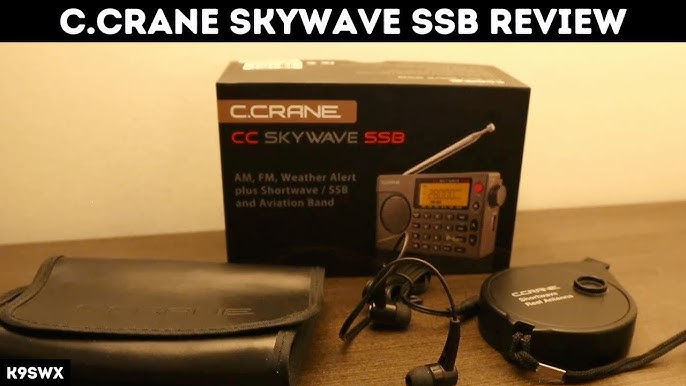 CC Skywave SSB AM, FM, Shortwave, Weather, VHF Aviation and SSB Bands  Portable Travel Radio