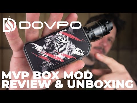 Dovpo MVP 220 Box Mod Review & Unboxing | Vaping 101