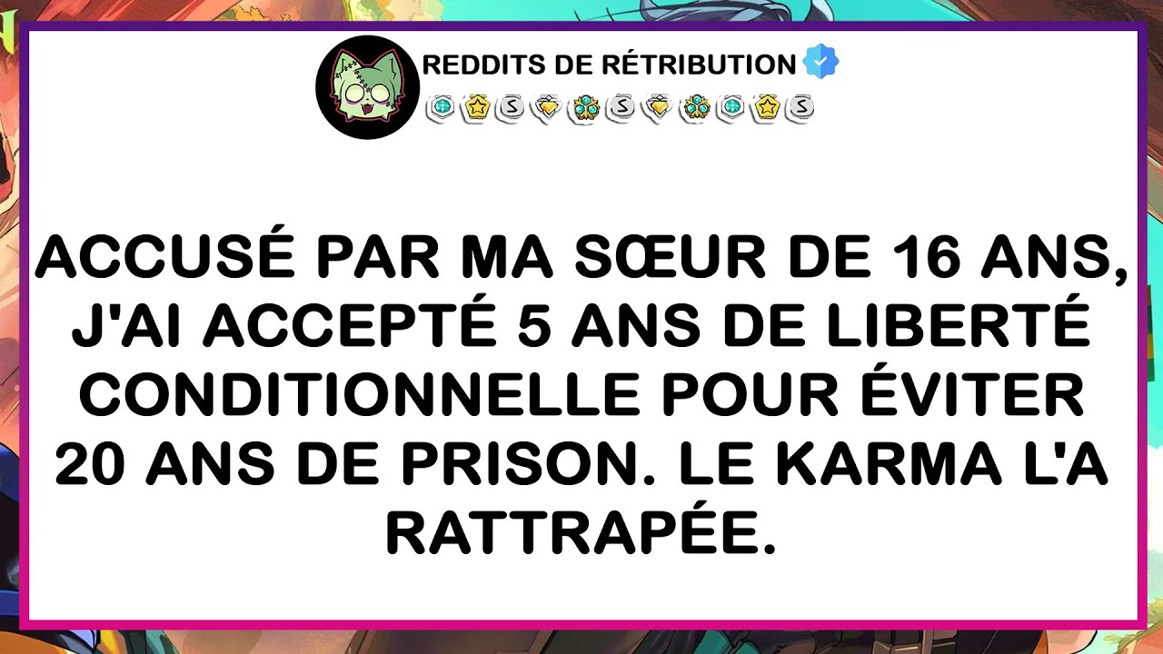 Accusé par ma sœur de 16 ans, j'ai accepté un arrangement pour éviter la prison. Le karma a frappé à