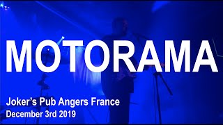 MOTORAMA Live Full Concert 4K @ Joker's Pub Angers France December 3rd 2019