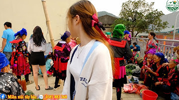 Chợ Phiên Của Người Mông Đỏ ĐIỆN BIÊN | Miền núi tây bắc