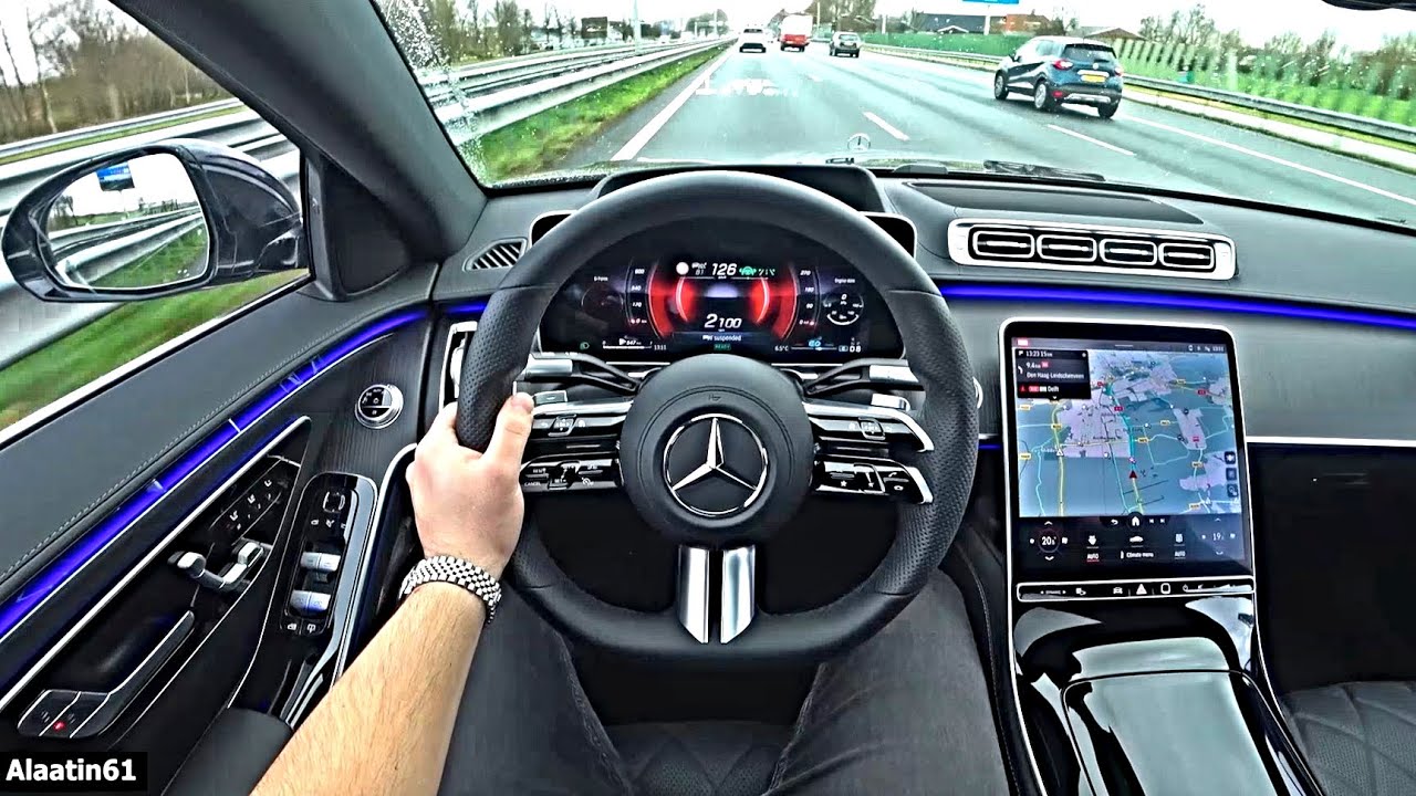 The Mercedes S Class 2024 TOP POV Test Drive