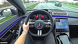 The Mercedes S Class 2024 TOP POV Test Drive