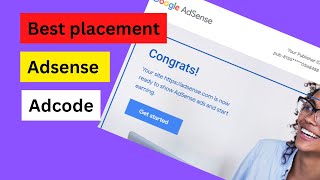 How to paste ad code in adsense