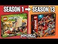 The BEST LEGO NINJAGO Set from each Season! (Pilot-S13)