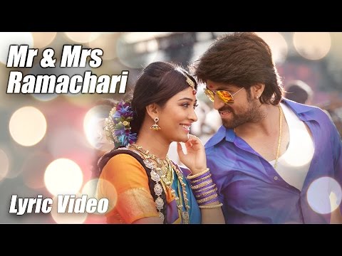 mr-&-mrs-ramachari---title-track-song-lyric-video-|-yash-|-radhika-pandit-|-v-harikrishna