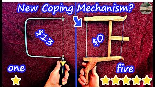 Best coping saw! Zero cost. Coping saw build.