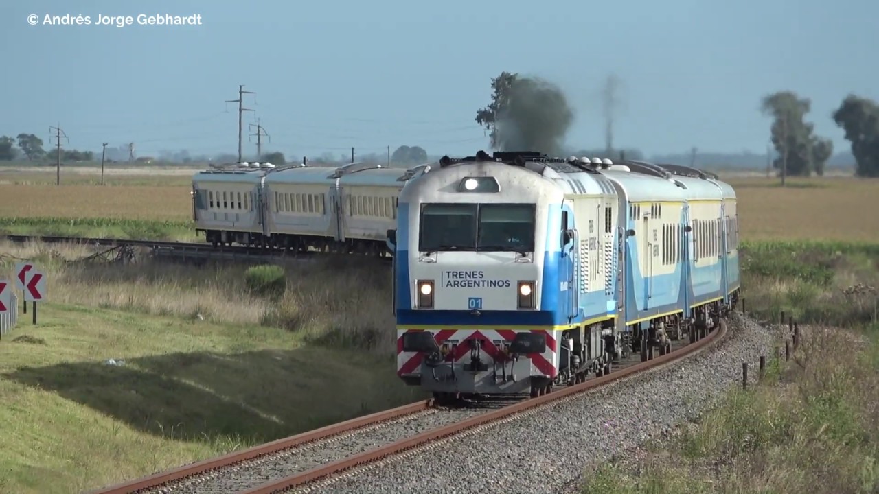 Tren a Mar del Plata por Monasterio Guerrero y Lezama - Sistema Palo Staff