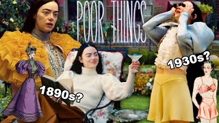 analyzing the outfits in poor things 🧠📚🎩