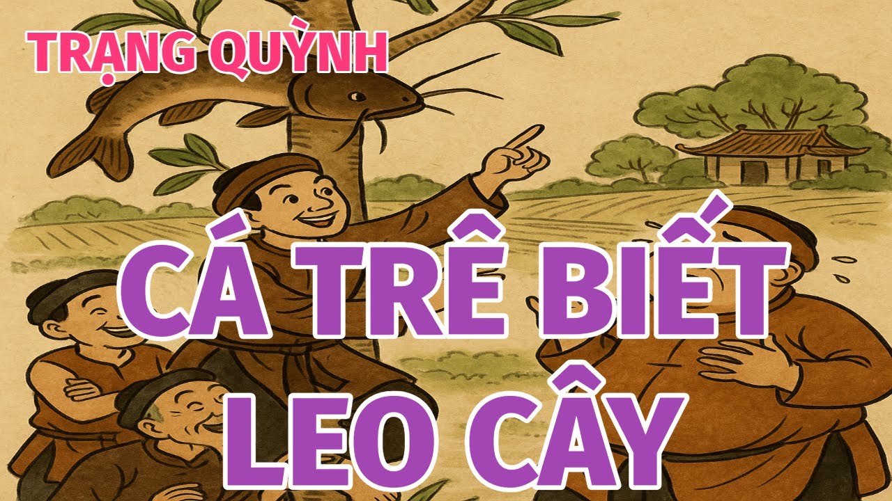 CÁ TRÊ BIẾT LEO CÂY VÀ CÁI KẾT