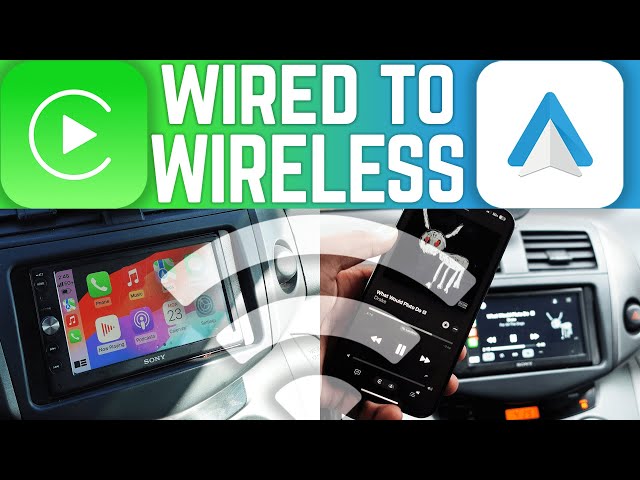 LXJADAP Wireless Android Car Adapter Wired to Wireless Android
