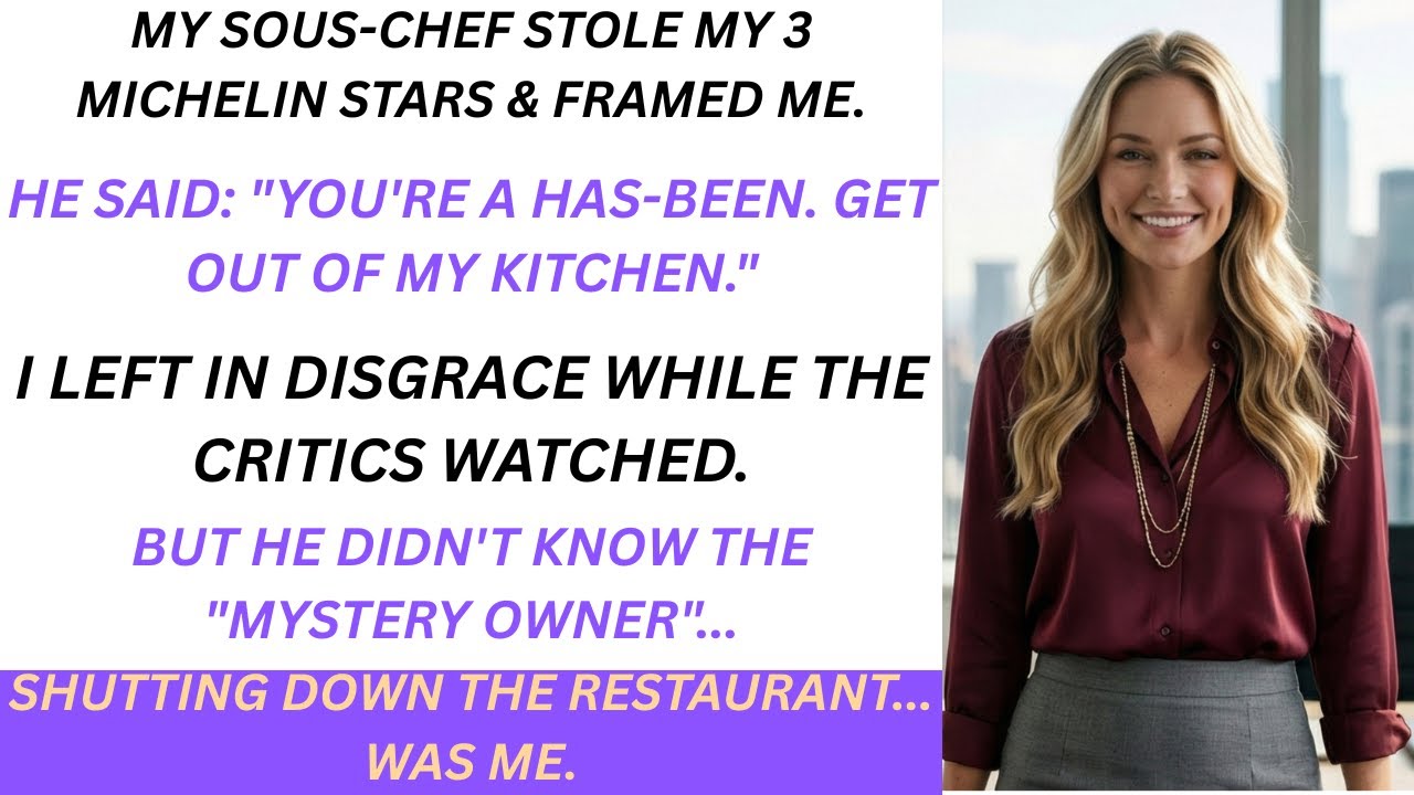My Sous-Chef Stole My 3 Michelin Stars and Framed Me on Our Biggest Night