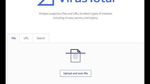 How to analyze files in VirusTotal