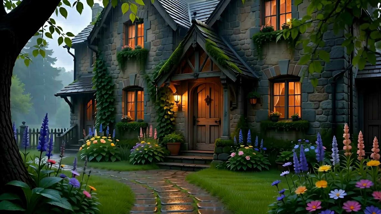 CAN’T SLEEP? 🌧️ Rain Sounds to Silence Insomnia, Calm Racing Thoughts & Trigger Deep Sleep 🌙