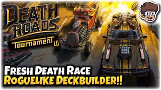 Fresh Death Race Roguelike Deckbuilder! | Let's Try Death Roads: Tournament 1.0 | #ad screenshot 5