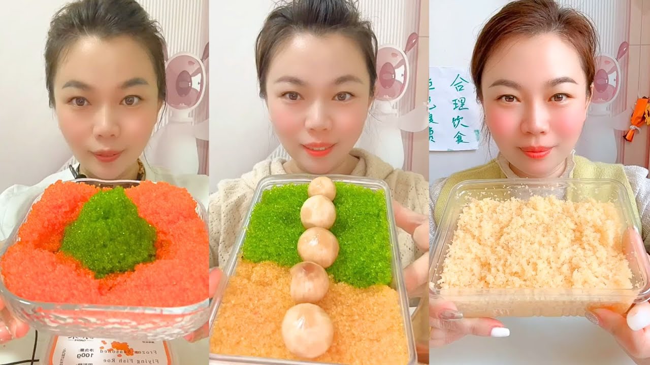 Homemade Chinese Ice | Multicolor Frozen Dessert ASMR | #79